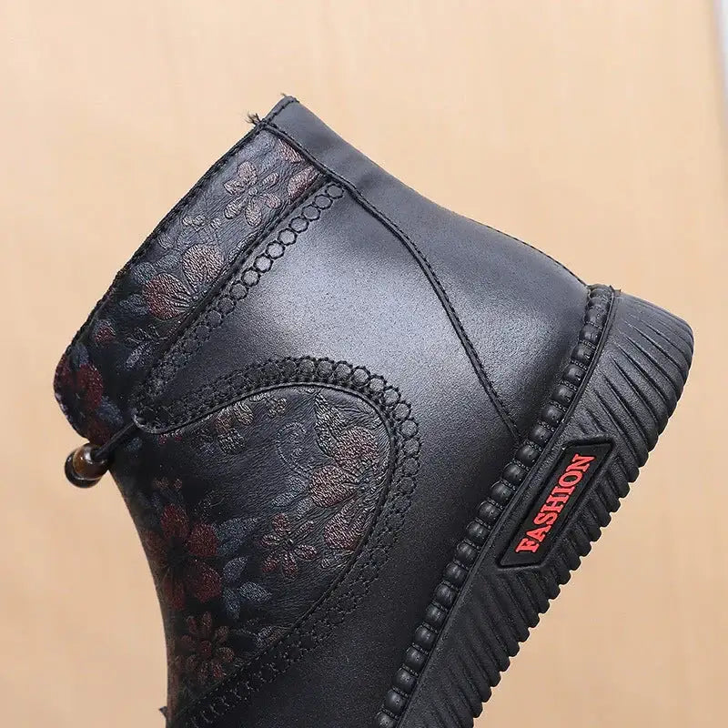Women's leather shoes