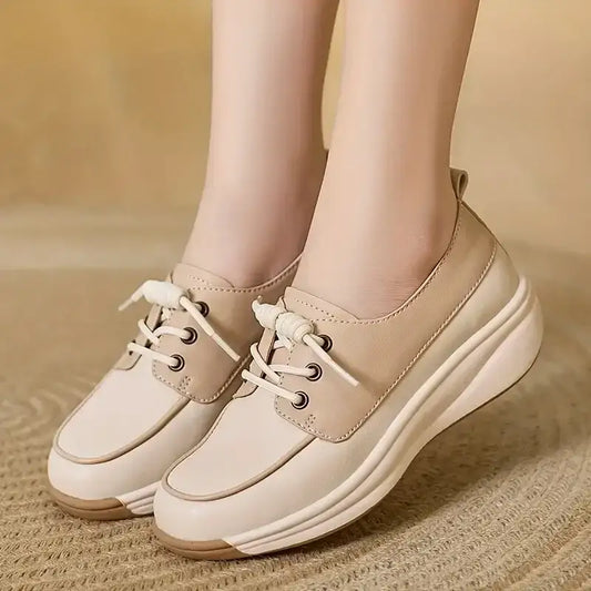 Thick-soled orthopedic sneakers