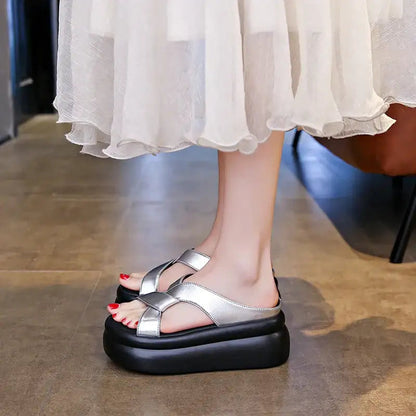 Height-increasing sandals