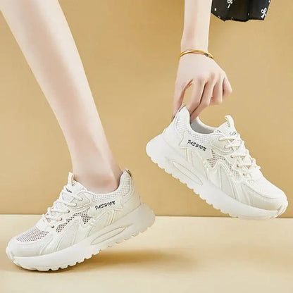 Zapatillas de running de malla de moda