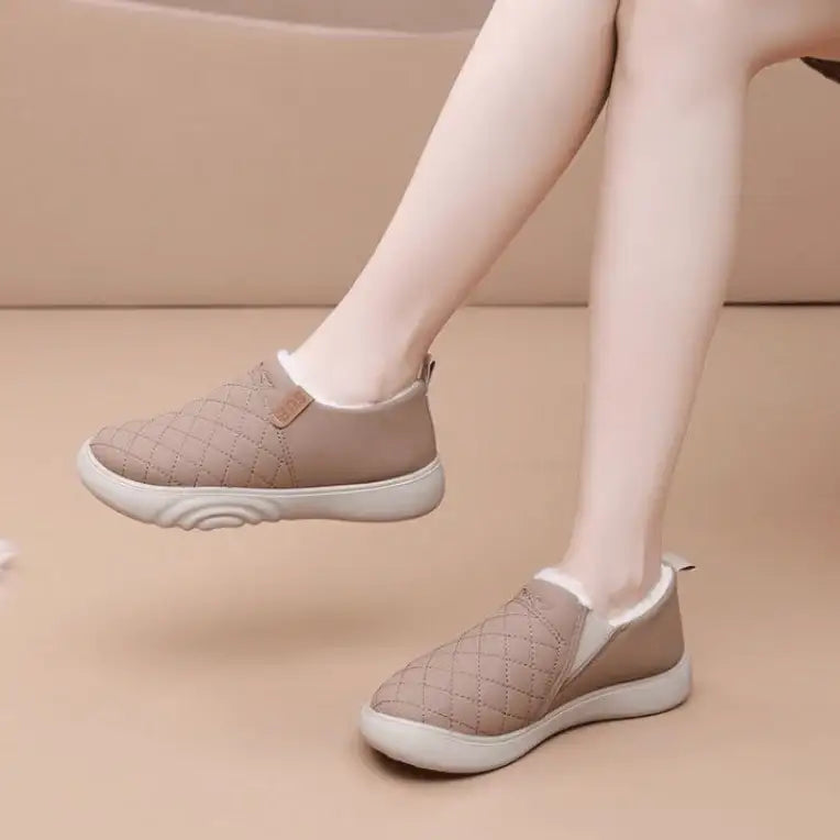 Zapatos de suela blanda y forro polar - MxZap