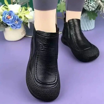 Platform ankle boots