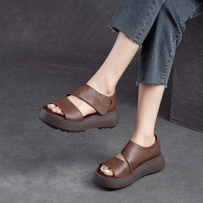 Sandalias vintage suela gruesa - MxZap
