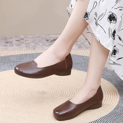 Comfortable leather shoes