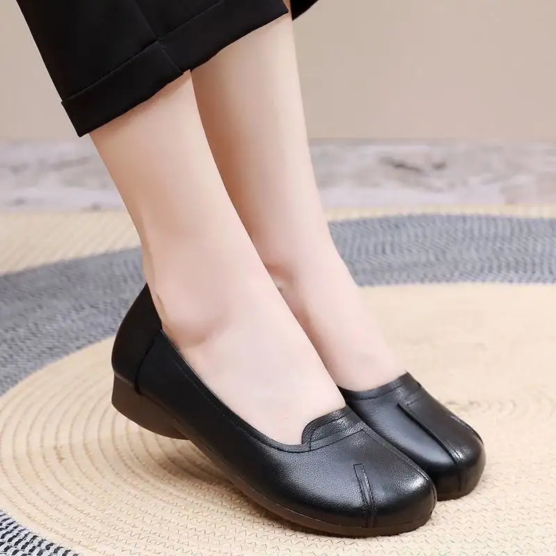 Comfortable leather shoes