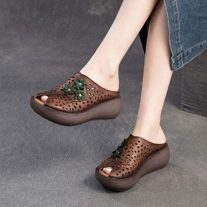 Sandalias florales