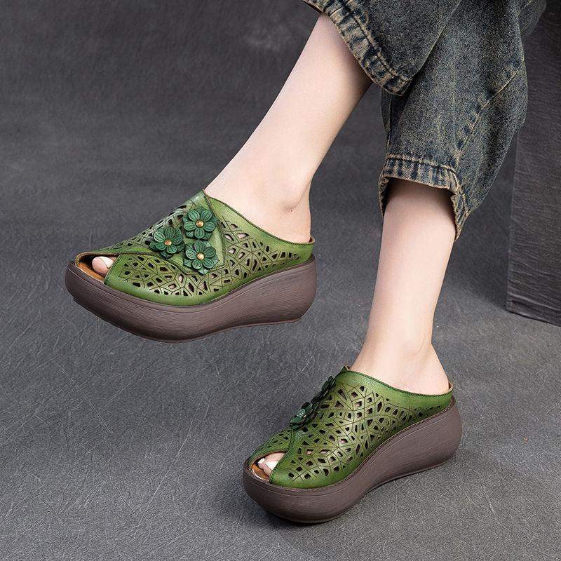 Sandalias florales