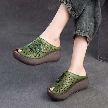 Sandalias florales