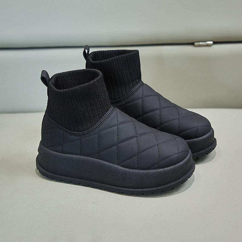 Botas de nieve altas de polar