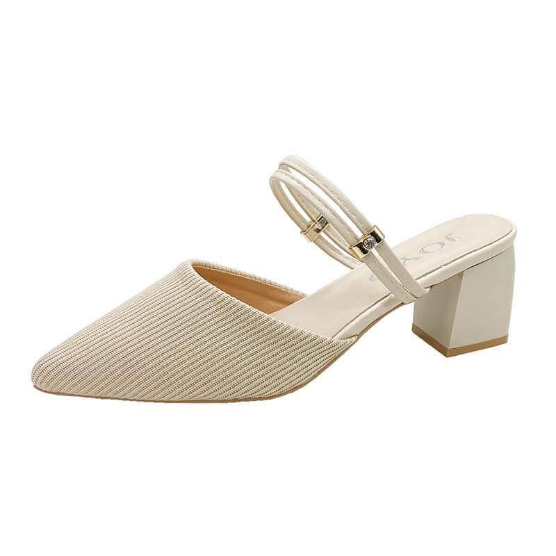 Tacones altos de punta