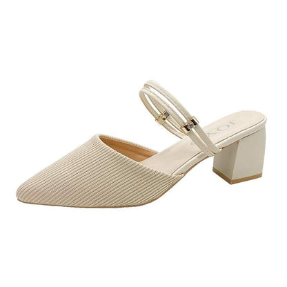 Tacones altos de punta