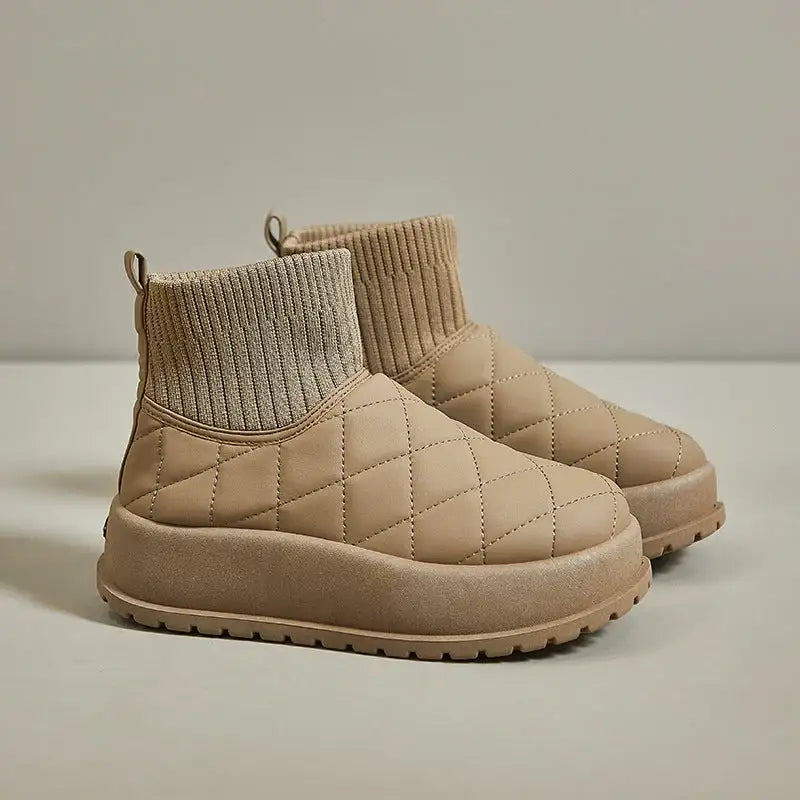 Botas de nieve altas de polar