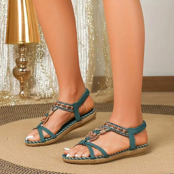 Sandalias con lazo