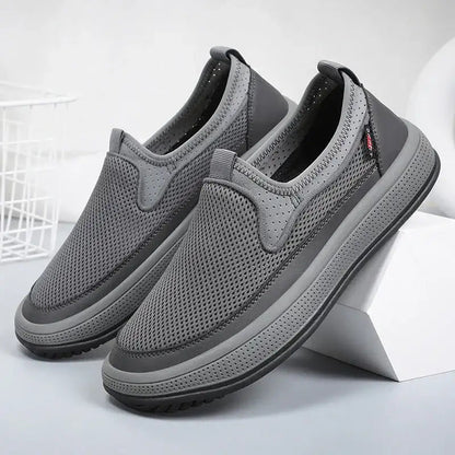 Zapatos 2025 nuevos zapatos de tela para hombres en verano