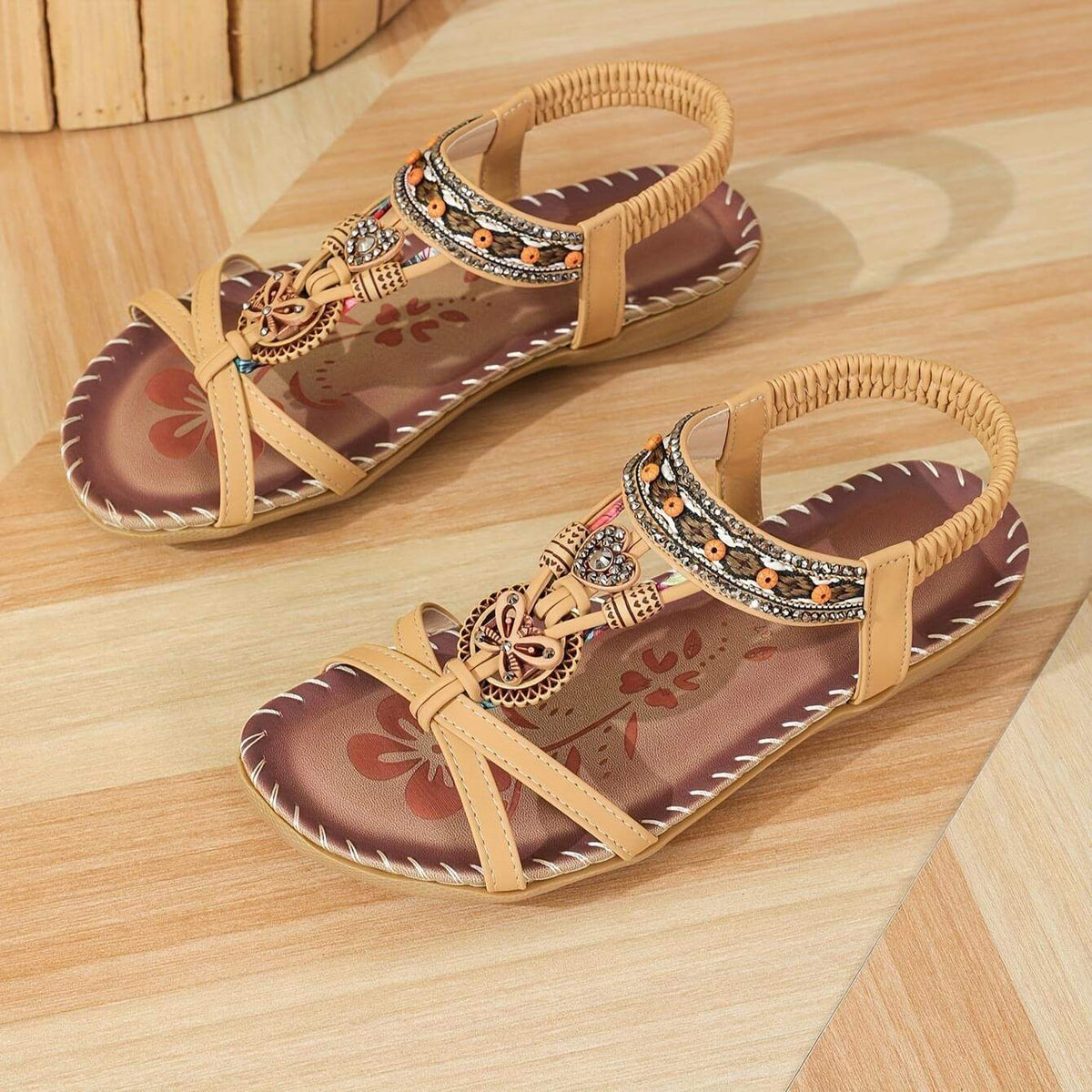 Sandalias con lazo