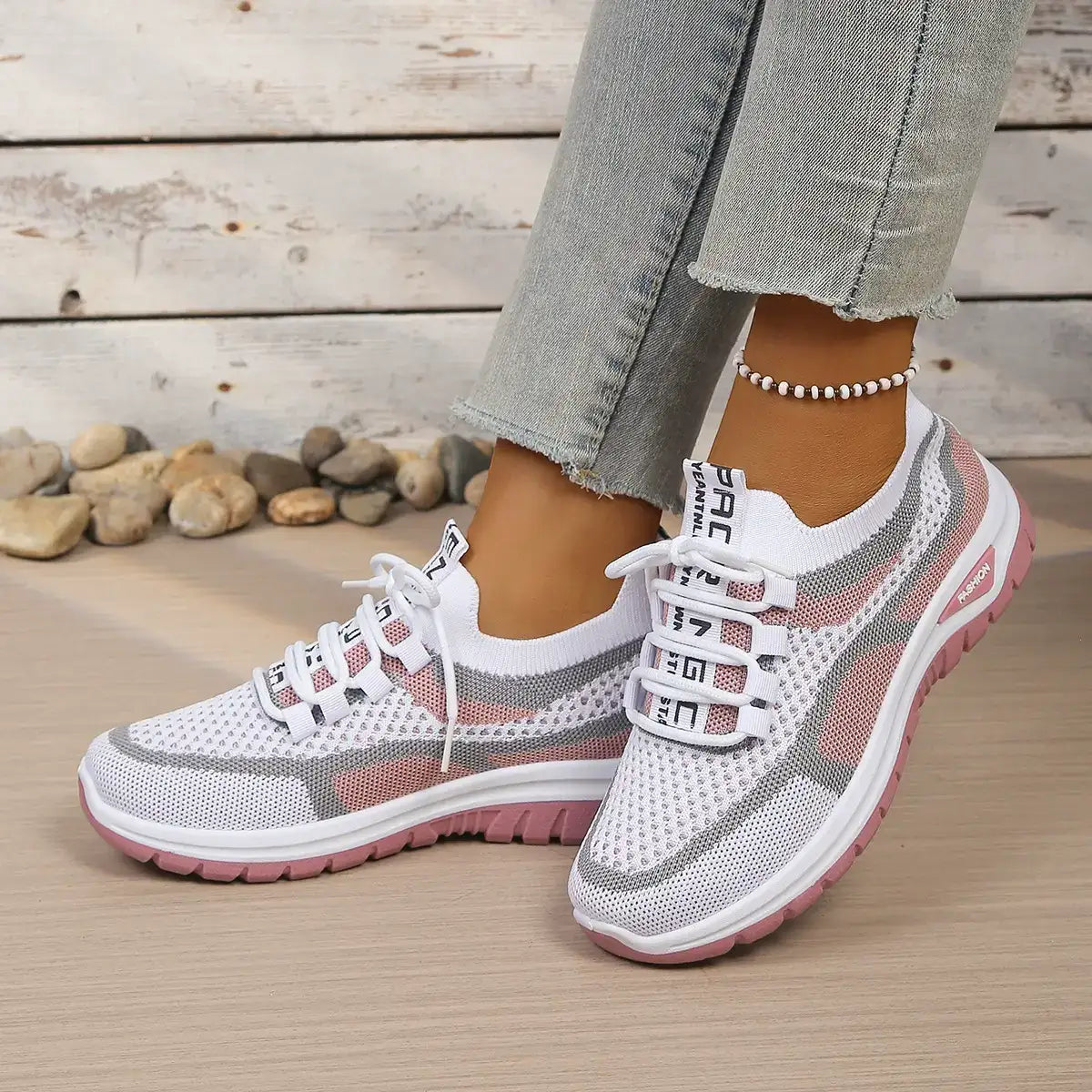 Zapatillas de malla transpirable