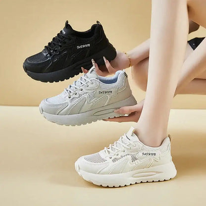 Zapatillas de running de malla de moda
