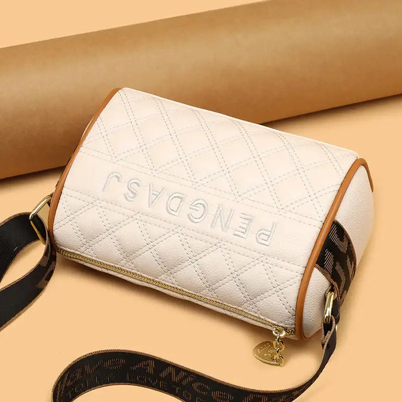 Bolso bandolera de piel
