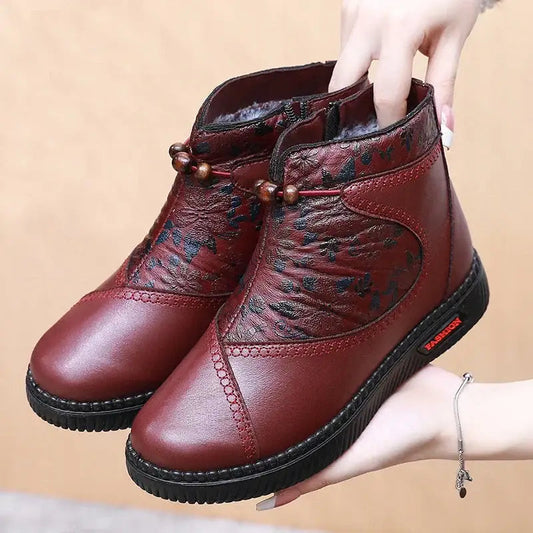 Women's leather shoes