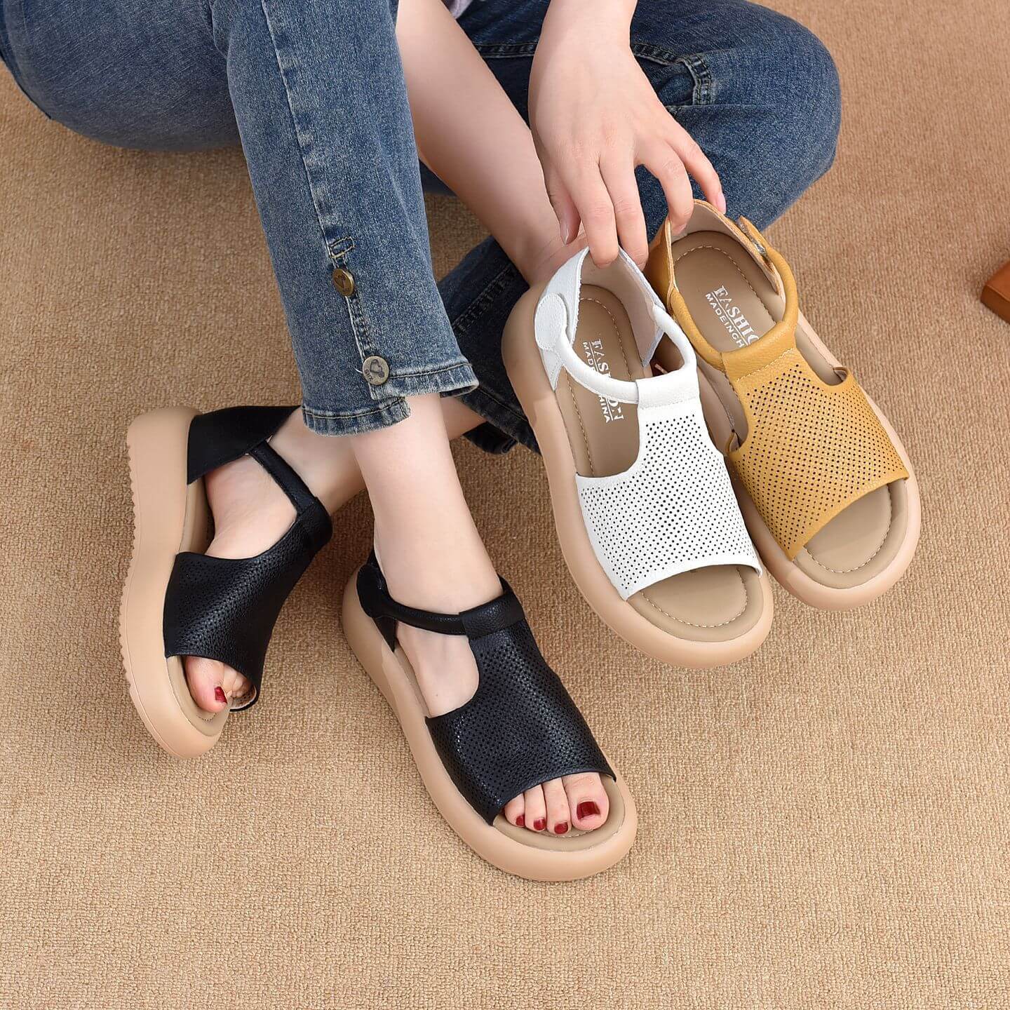 Sandalias romana
