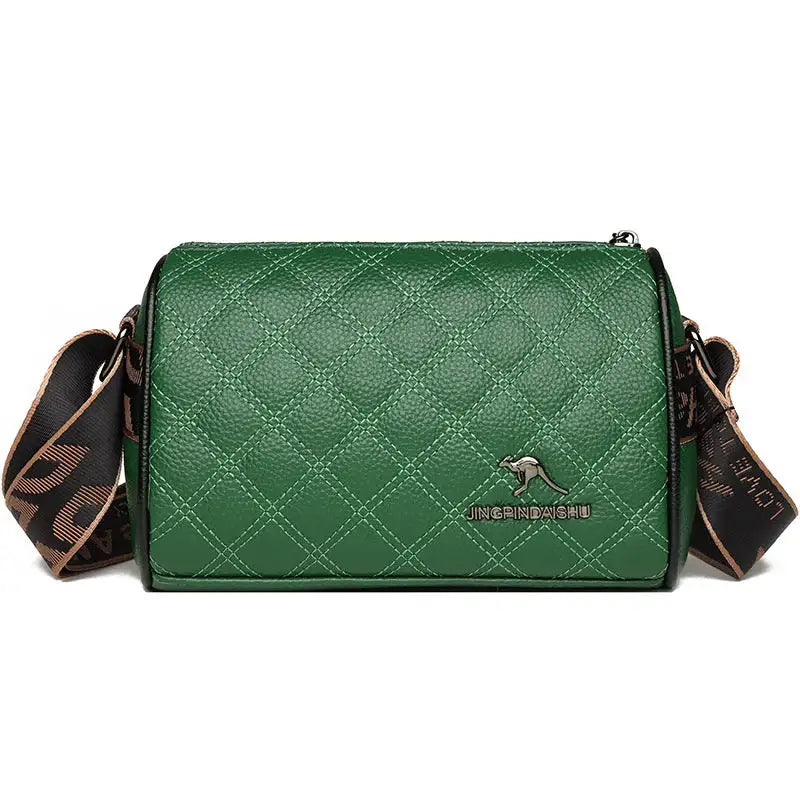 Bolso bandolera de piel