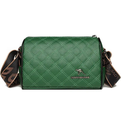 Bolso bandolera de piel