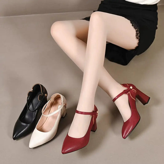 tacones altos elegantes