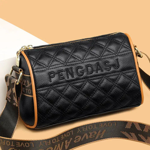 Bolso bandolera de piel