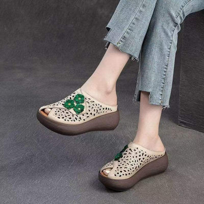 Sandalias florales