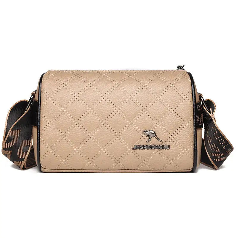 Bolso bandolera de piel