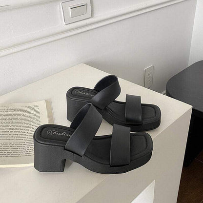 sandalias de plataforma - MxZap