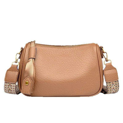 Bolso canguro de piel suave