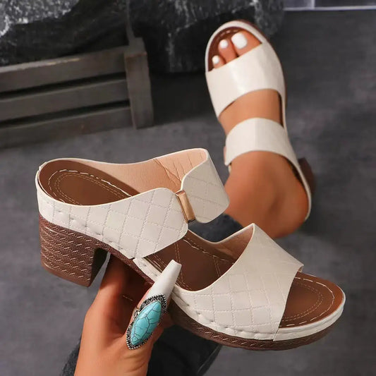 Sandalias de cuña
