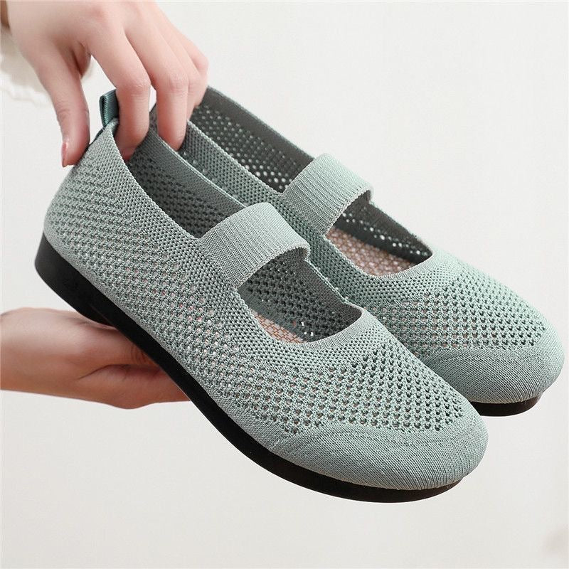 Zapatos de malla para mujer