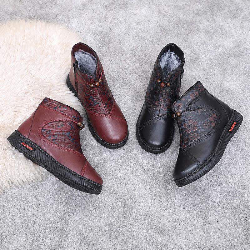 Women's leather shoes