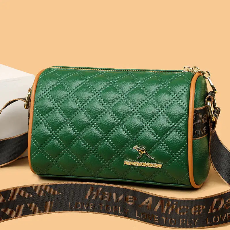Bolso bandolera de piel