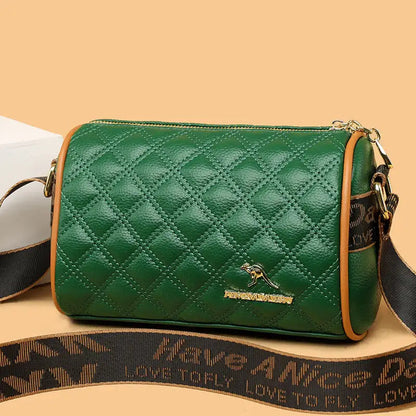 Bolso bandolera de piel