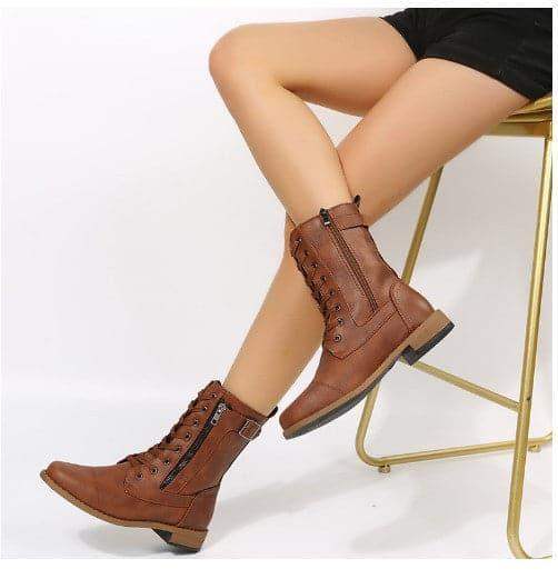 botas con cordones - MxZap