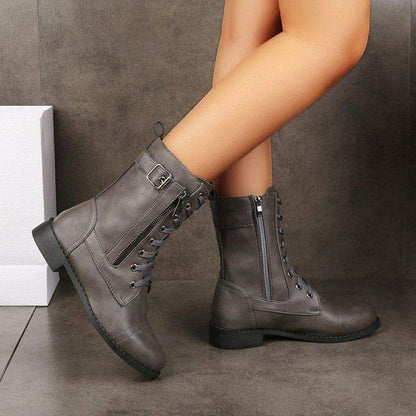 botas con cordones - MxZap