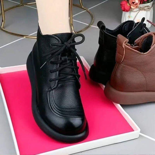 botas de cuero casual - MxZap