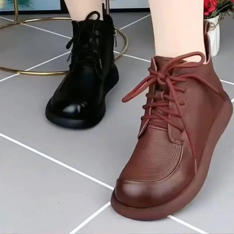 botas de cuero casual - MxZap