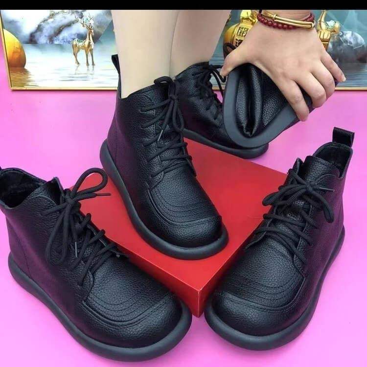 botas de cuero casual - MxZap