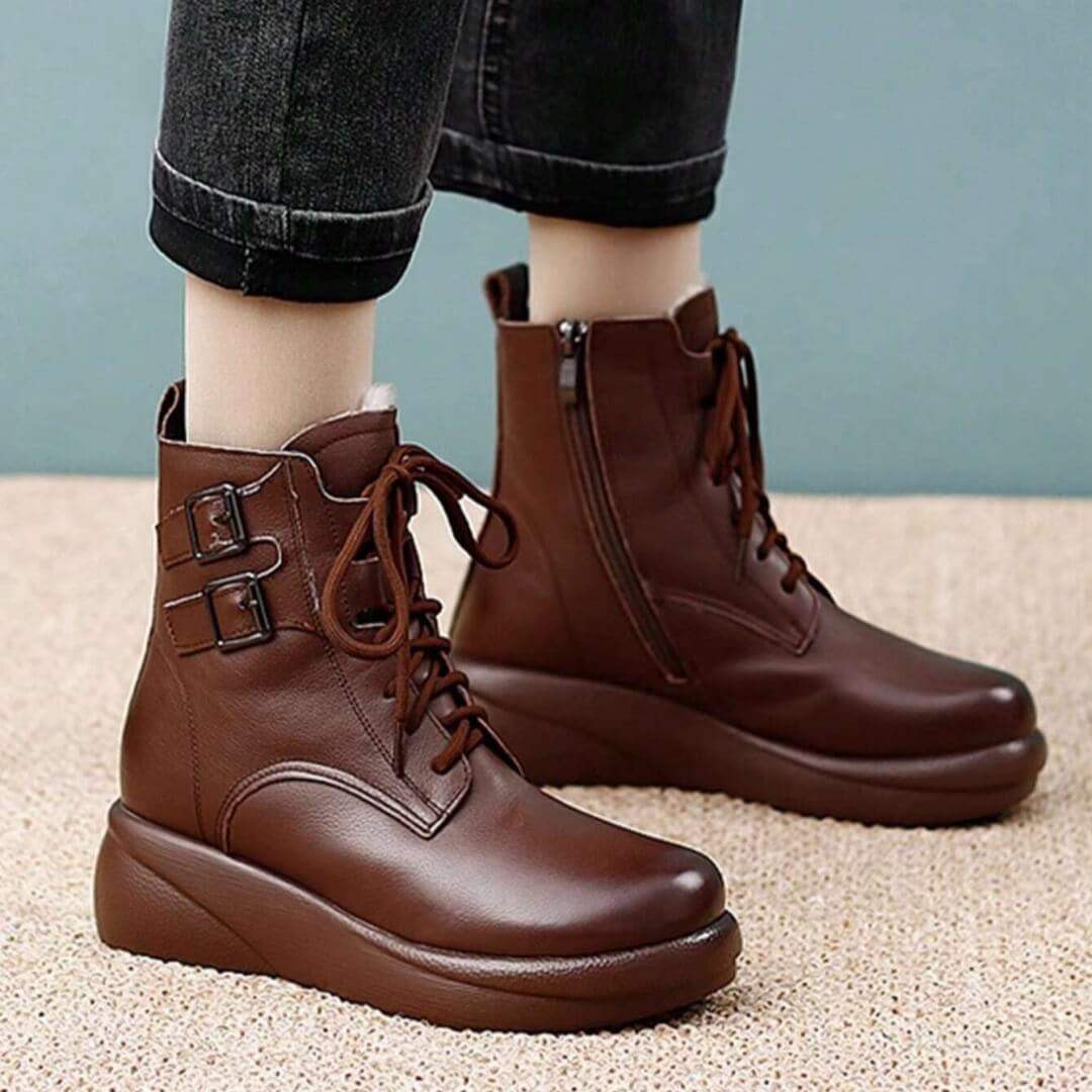 botas-martin-de-piel-suave-para-mujer - MxZap