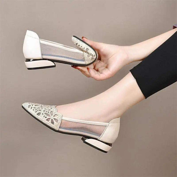 sandalias huecas