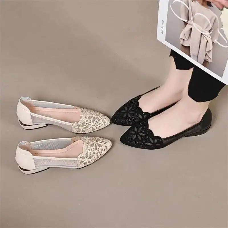 sandalias huecas