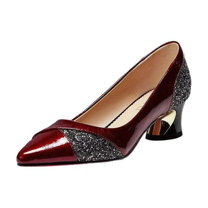 tacones de cristal