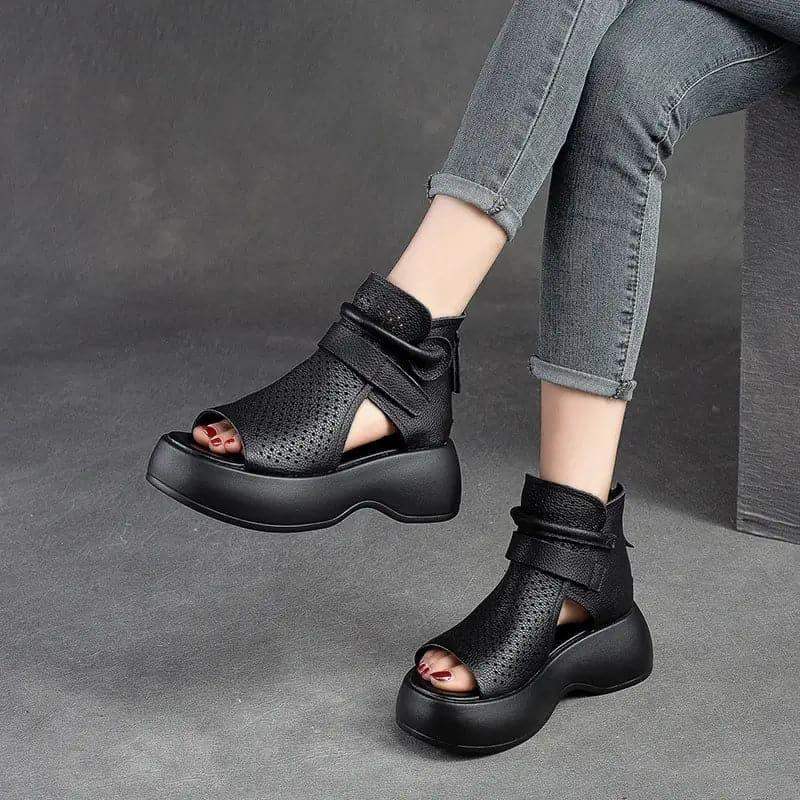 sandalias con agujeros huecos - MxZap