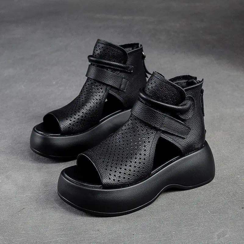 sandalias con agujeros huecos - MxZap