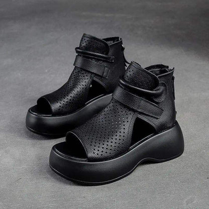 sandalias con agujeros huecos - MxZap