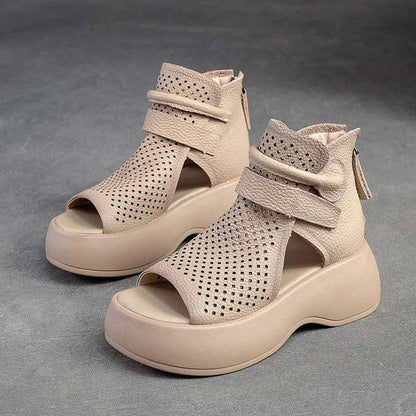 sandalias con agujeros huecos - MxZap
